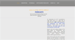 Desktop Screenshot of gold2020forecast.com