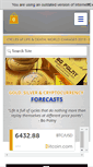 Mobile Screenshot of gold2020forecast.com